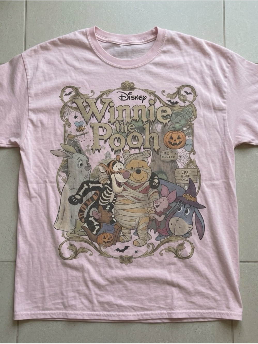 Winnie the Pooh Halloween Light Pink
T-shirt
